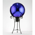 8-дюймова дзеркальна куля із глобусом, синього кольору